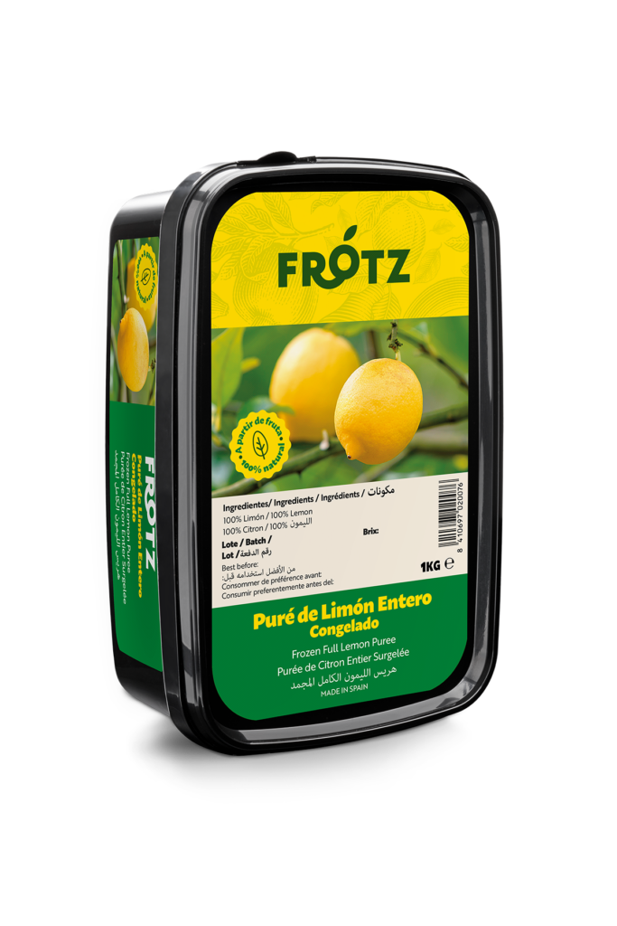 Puré de limón entero Frotz Fruits