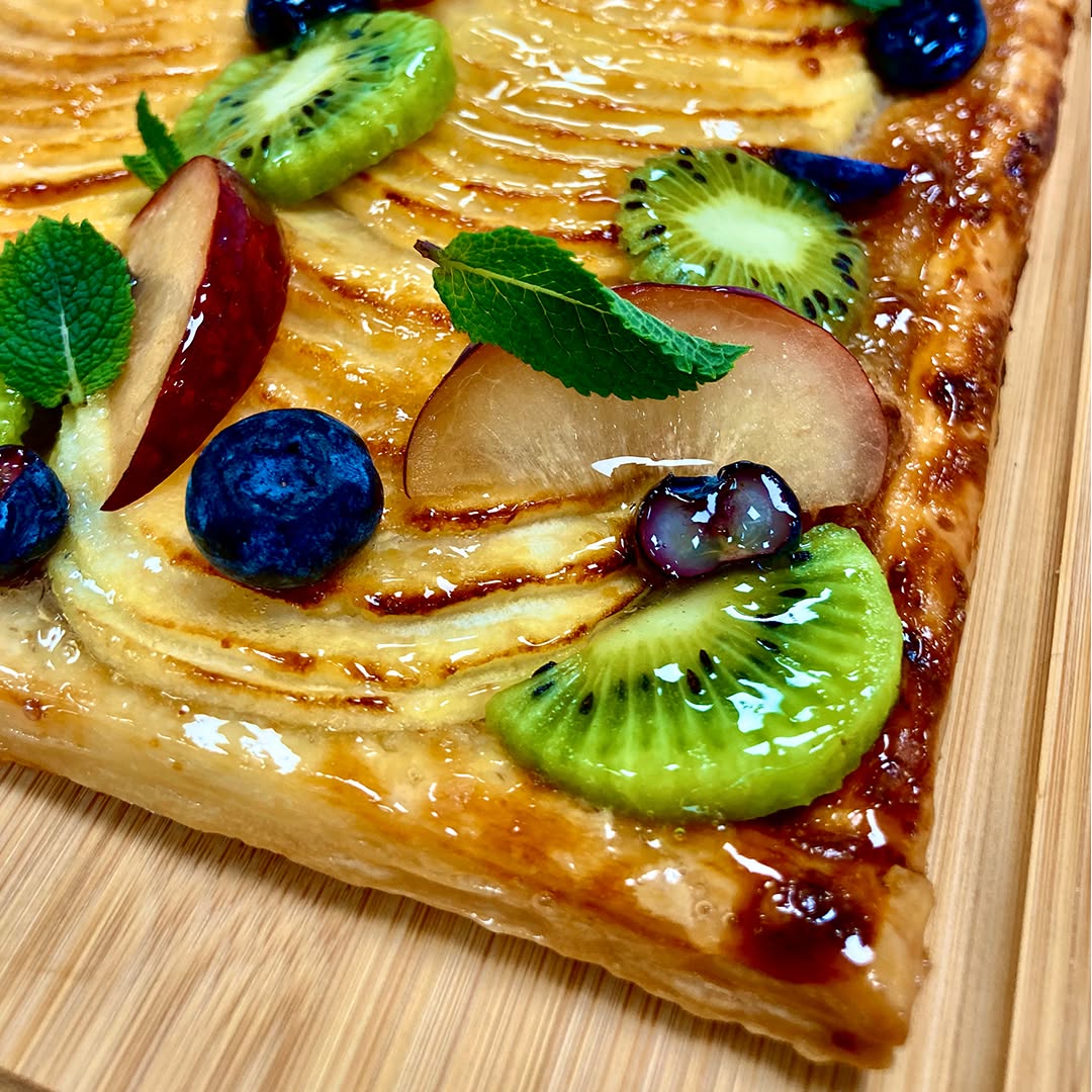 Receta de banda de manzana Frotz Fruits
