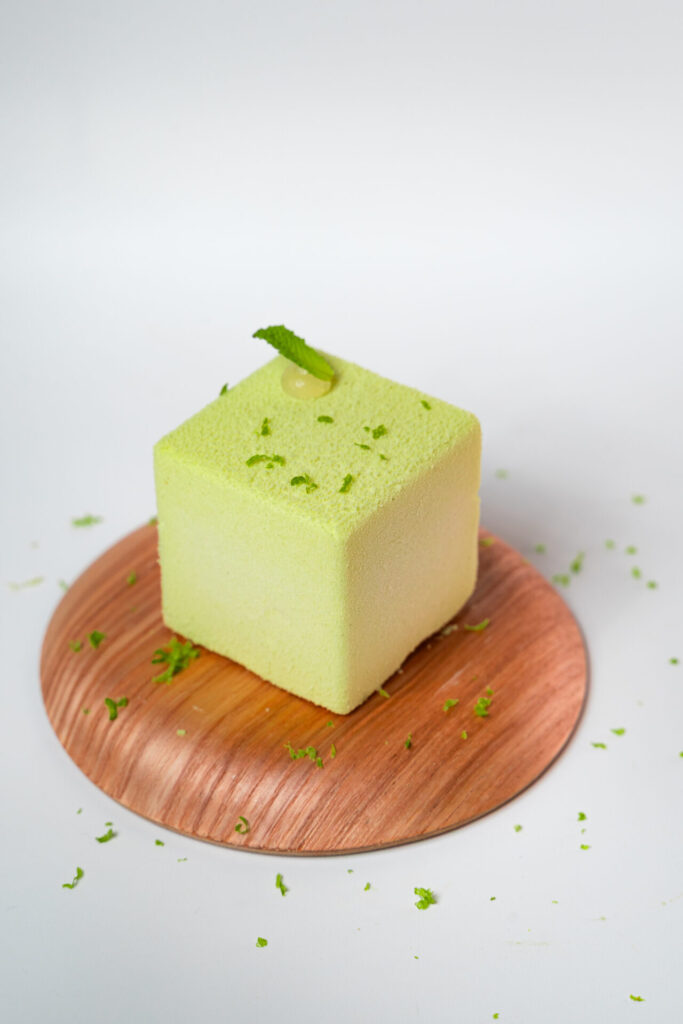 Receta de cubo de lima y mango