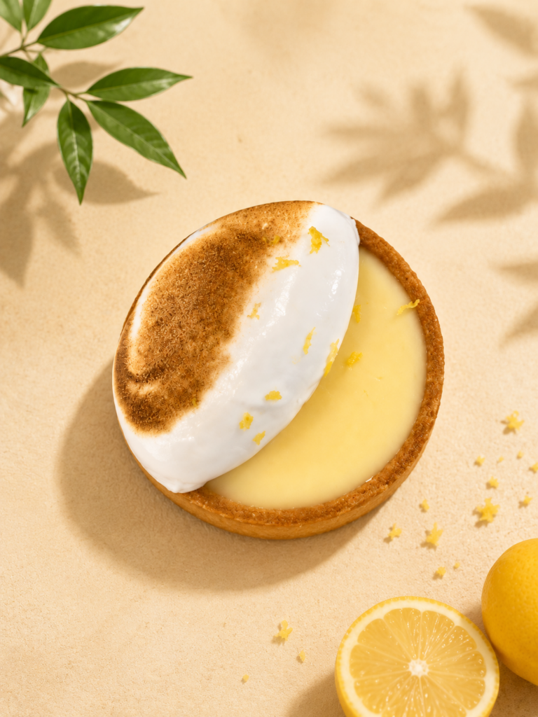 Receta de lemon pie y yuzu