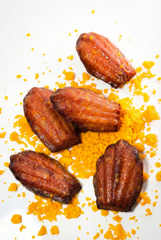 Receta de madalena de miel y naranja