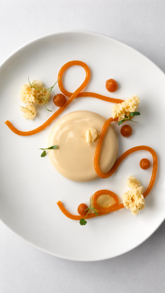 Receta de postre de albaricoque y piñón