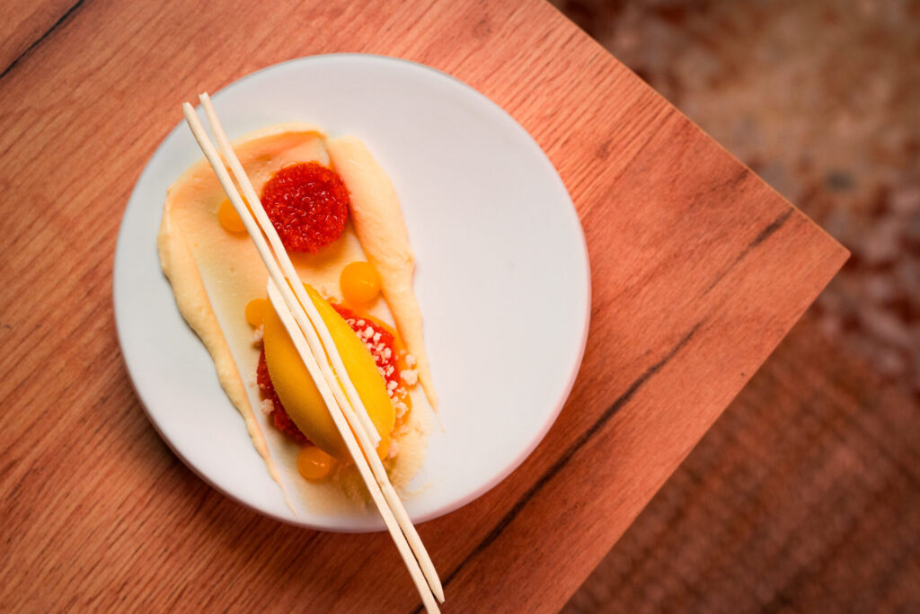 Receta de postre de zanahoria y mandarina